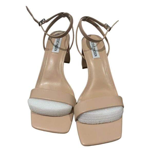 Steve Madden Women's Luxe Heeled Sandal Size 9.5 New With Box - Picture 1 of 6